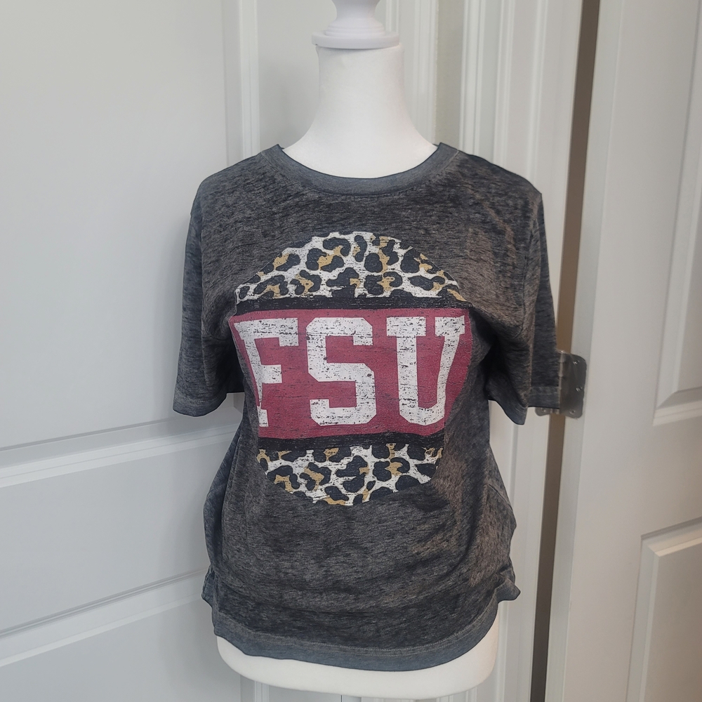 Gray FSU Graphic T-Shirt